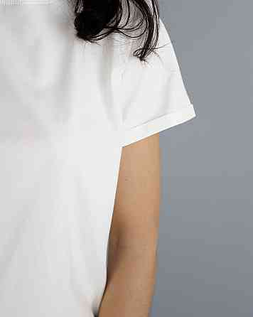 Базова футболка жіноча однотонна Молочний M Харків