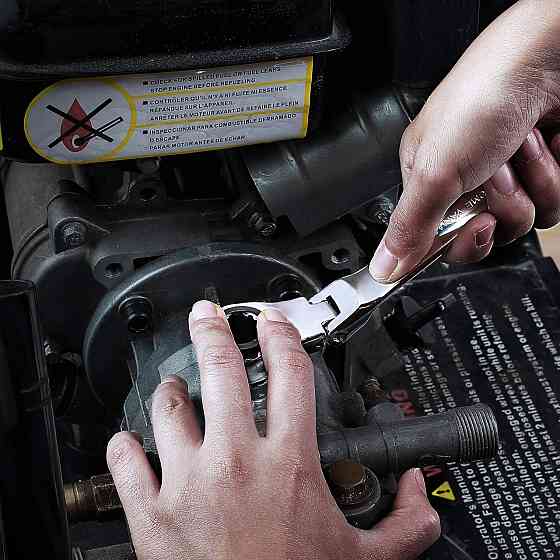 Набір ключів накидних екстра довгих тріскачкових, з шарнірами 6пр.(8х9, 10х11, 12х13, 14х15, 16х18, 17х19мм), на пласт тримачі Одеса