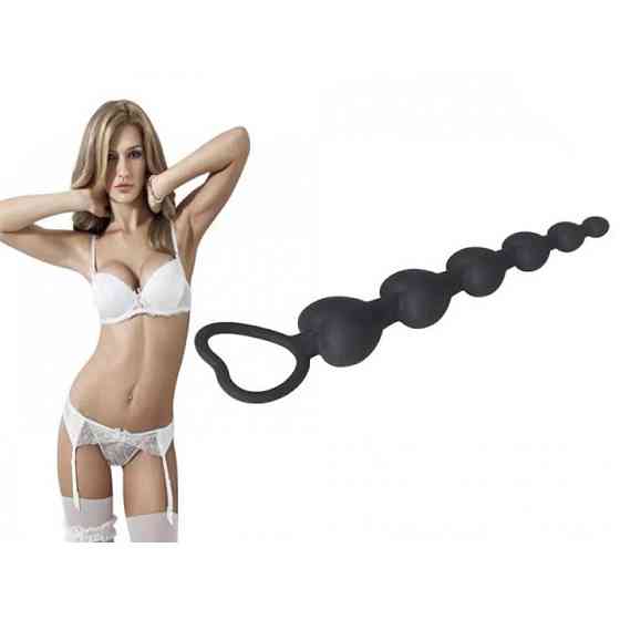 Силиконовая анальная пробка 