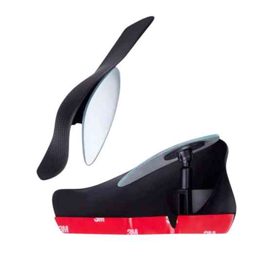 Дзеркало зона" на скотчі з подіумом над дзеркалом краплеподібна 90 x 40 мм (2 шт) 3R "мертва Мукачево