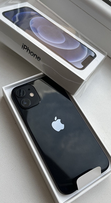 IPhone 12 mini 64Gb чорний новий не refurbished. Харків - фото 4