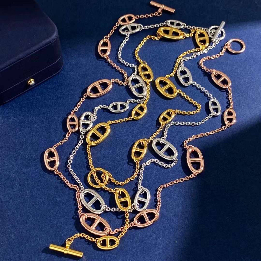 Hermes підвіска довга / срібного кольору Одеса - фото 1