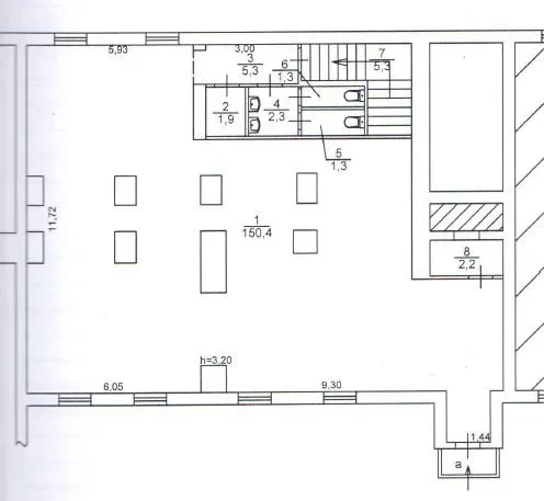 Магазин\ приміщення в центрі міста. Червона лінія з окремим входом, великі вітринні вікна. Дніпро - фото 13