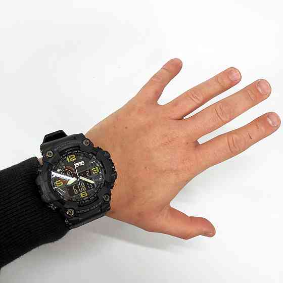 Фірмові спортивні годинники SKMEI 1520BK, Стильні спортивні годинники для активного відпочинку EO-20 Івано-Франківськ