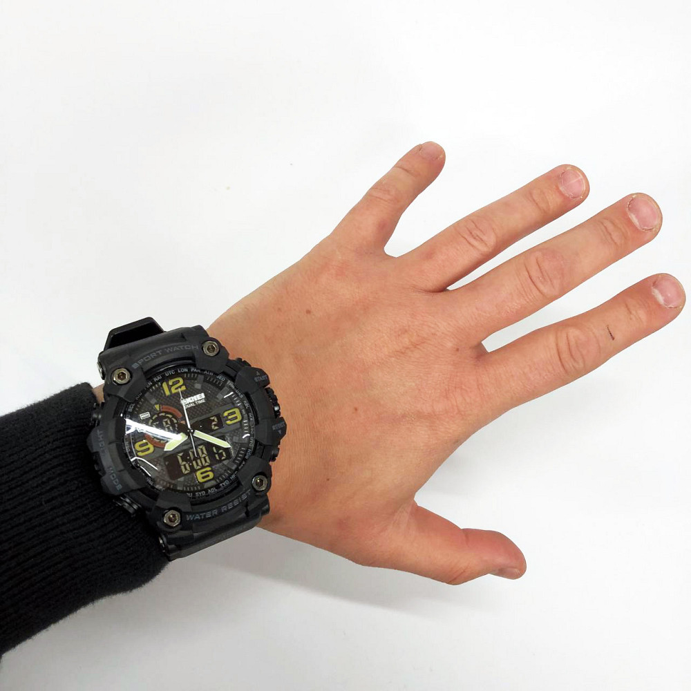 Фірмові спортивні годинники SKMEI 1520BK, Стильні спортивні годинники для активного відпочинку EO-20 Івано-Франківськ - фото 6