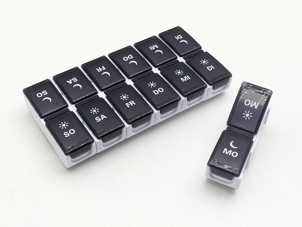 Органайзер для таблеток середній 11787 Луцк - изображение 2