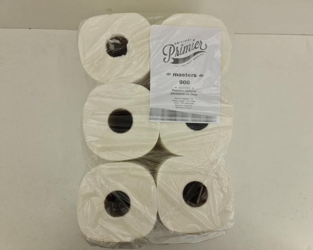 Полотенце бумажное (150) Примьер Masters econom (6 пачка) Харьков - изображение 3