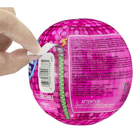 Ігровий набір з лялькою L.O.L. Surprise! серії Neon Pop - Зірочки Днепр