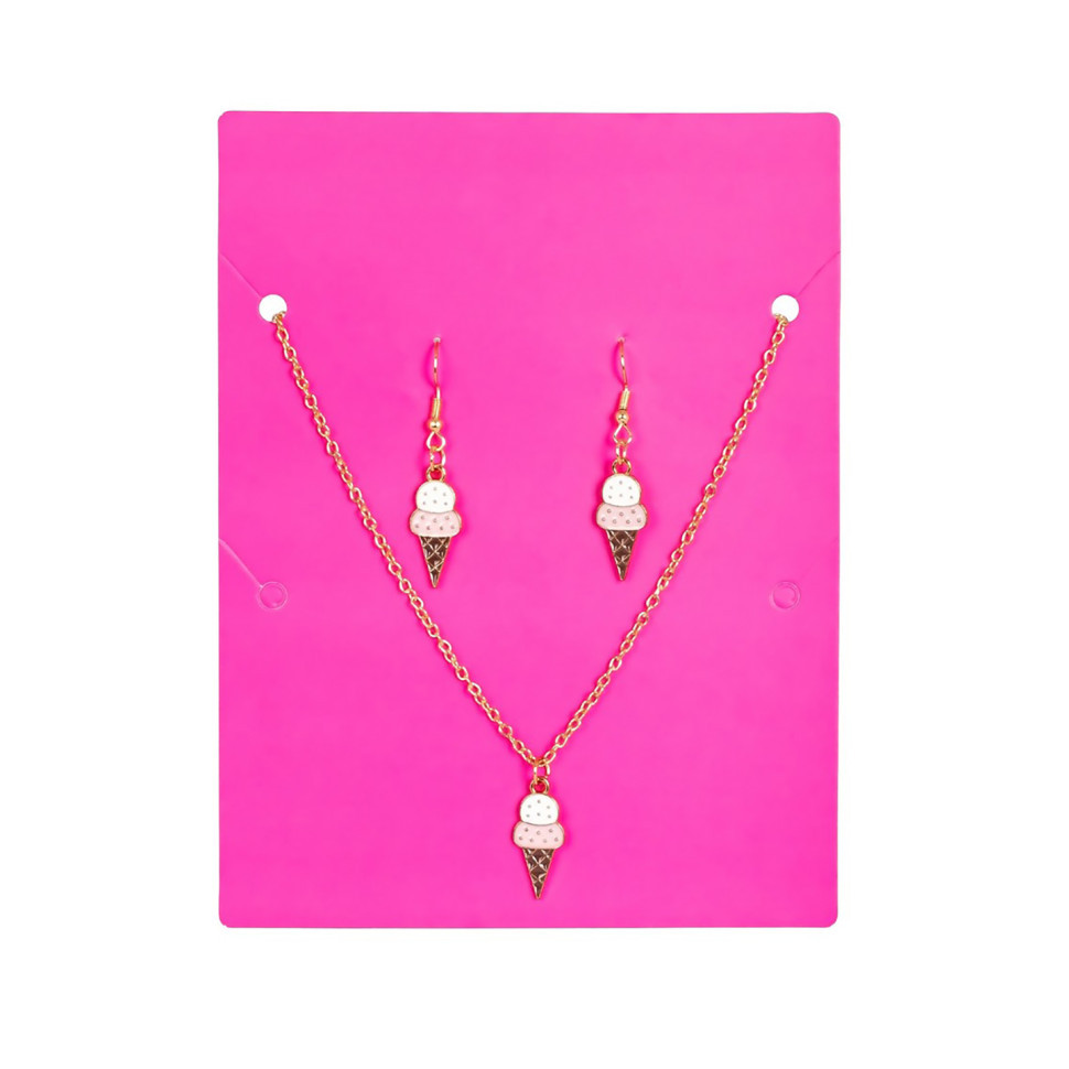 Бижутерия детская 2 в 1 Ice-Cream Fashion T24607 серьги + подвеска Винница - изображение 2