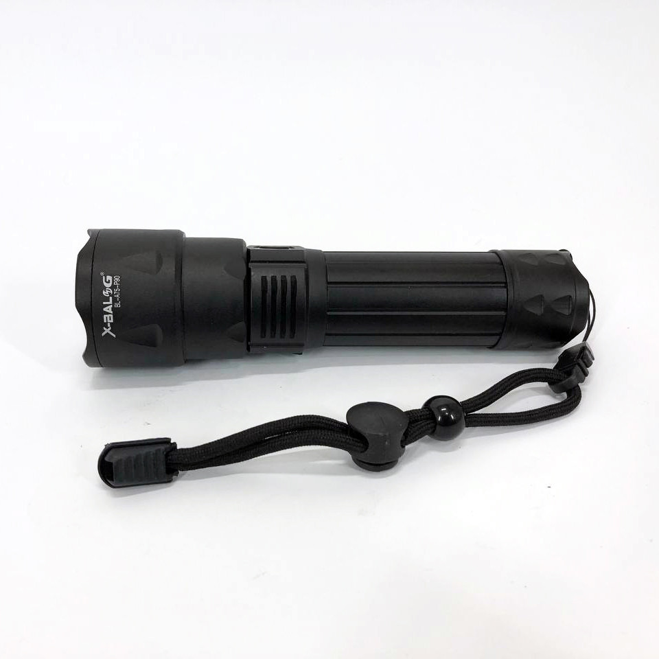 Потужний ліхтар для риболовлі Bailong BL-A75-P90, Армійський ліхтарик тактичний, VD-892 Ліхтарик bl Київ - фото 2