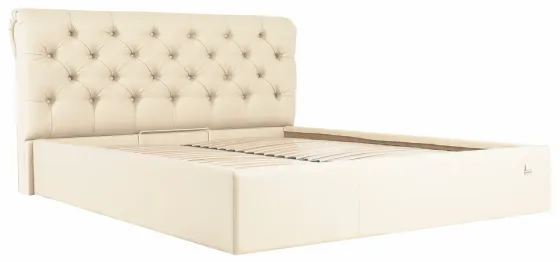 Кровать Двуспальная London Comfort 180 х 200 см Fly 2207 С подъемным механизмом и нишей для белья Бежевый Киев