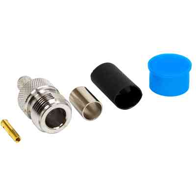 Коннектор N-female обжимной разъем для кабеля RG6 HiSmart (TV991297) Винница