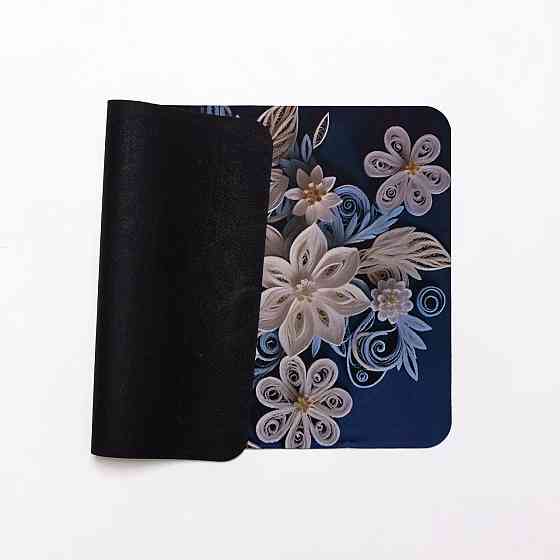 Jiamat Антиковзний 3D-килимок з м'якого діатоміту 38×58 (см) вологопоглинальний Синій HP-42-61 Коломыя