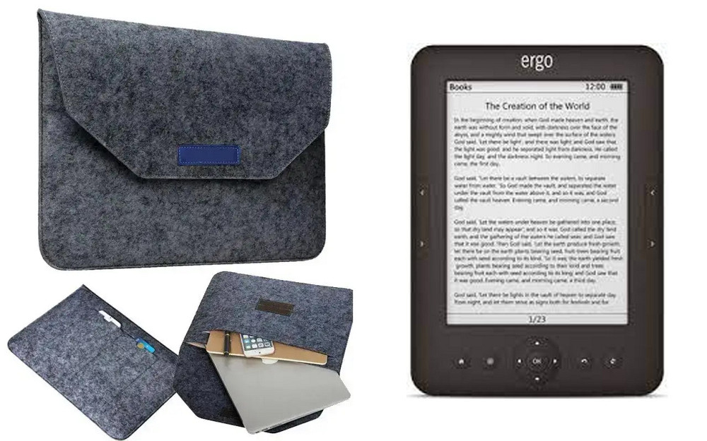 Сумка Wool из войлока для Ergo Book 0612 Киев - изображение 1