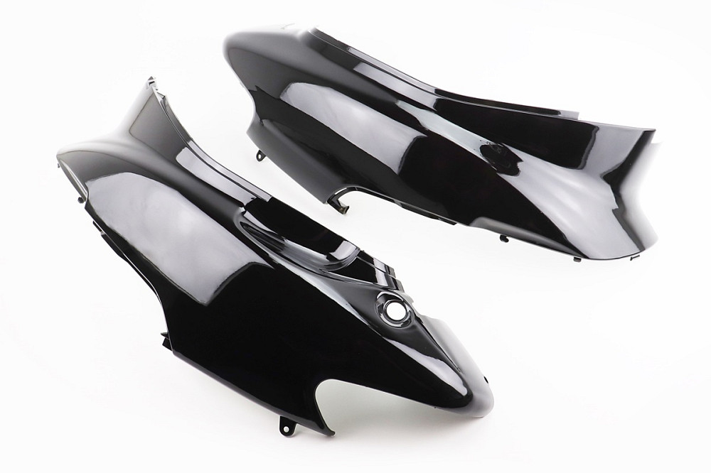 Honda DIO AF-34 пластик - к-кт фарбований 5 деталей (голова під диск. гальмо з кришкою лючка), ЧОРНИЙ Киев - изображение 2