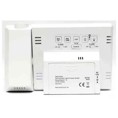 Настольные часы Technoline WT549 проекційний White (DAS301195) Винница