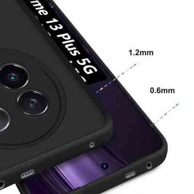 Чехол для мобильного телефона BeCover Realme 13 Plus 5G Black (712765) Винница