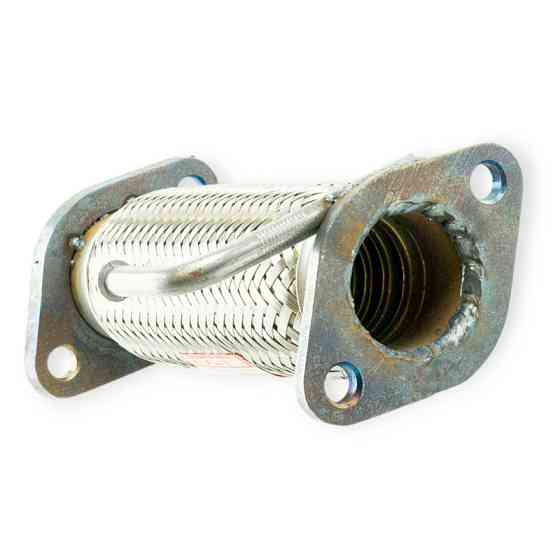 Труба вместо катализатора Lanos 1,4 (евро-3) с гофрой (2-х слойная) алюминий вставка Мукачево