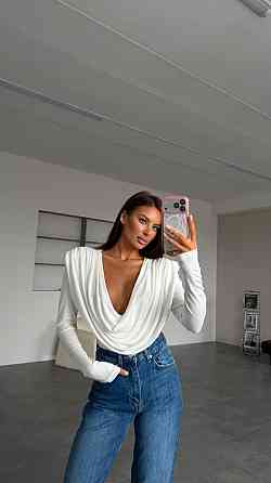 Женское боди с красивым декольте Одесса