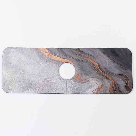 Yiwu Вологовбираючий килимок для раковини під кран із поліестеру 37,5*13 см HP-42-11BG Коломыя