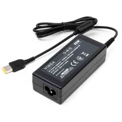 Блок живлення до ноутбуку Vinga Lenovo 65W 20V 3.25А square with pin (VPA-2032-LNSQ01-101) Вінниця