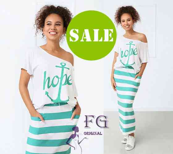 Літній костюм "Maritime" оптом | Розпродаж моделі Київ