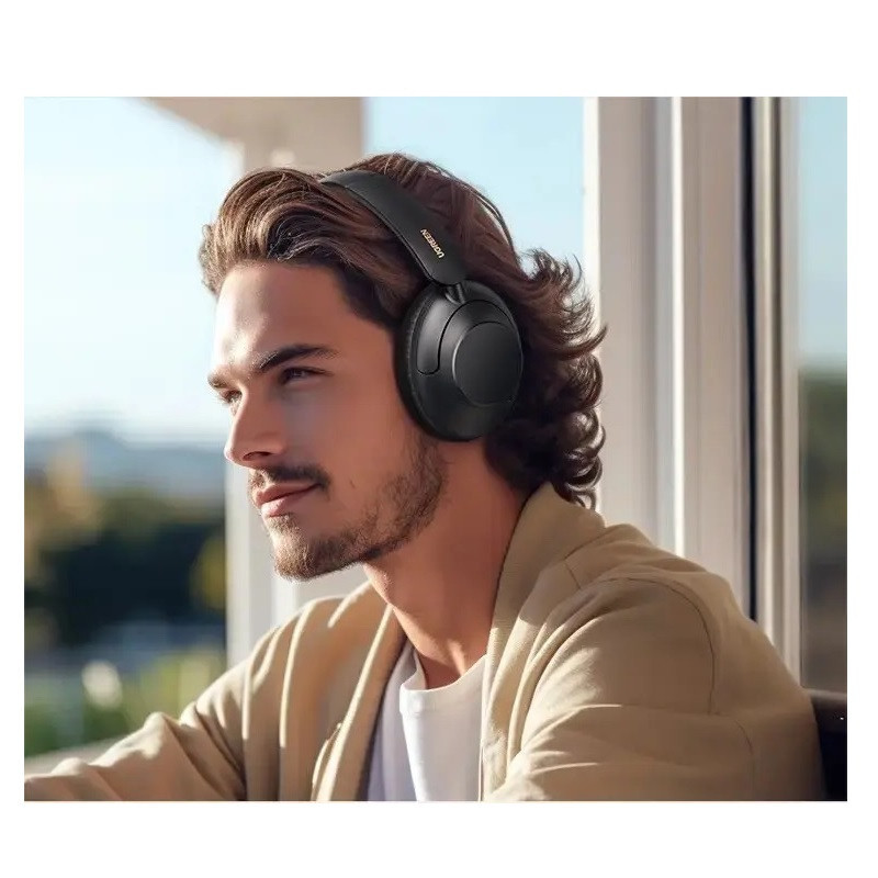 Бездротові накладні навушники UGREEN HP202 HiTune Max5 Hybrid Active Noise-Cancelling Headphones Black(UGR-25255) Київ - фото 10