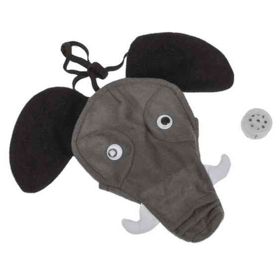 Чоловічі стрінги Слон зі звуком Elephant undies with elephant sound, black - one size Sex Aura Київ
