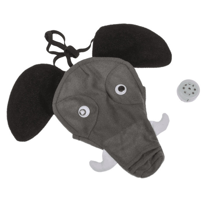 Чоловічі стрінги Слон зі звуком Elephant undies with elephant sound, black - one size Sex Aura Київ - фото 3