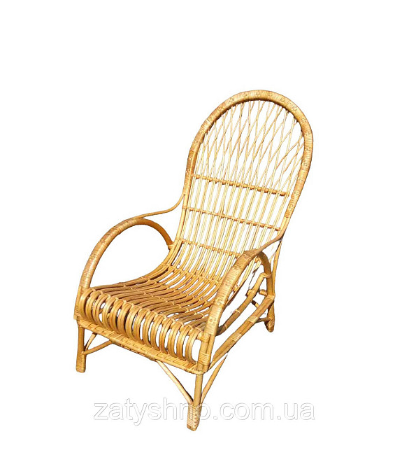 Шезлонг плетеный из лозы Киев - изображение 2