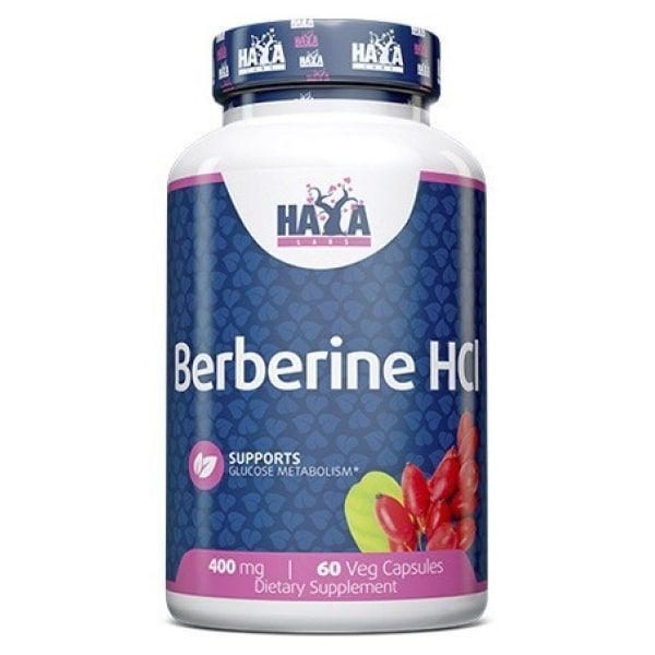 Берберин Haya Labs Berberine HCL 400 mg 60 Vcaps Луцк - изображение 1