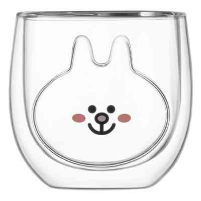 Набор стаканов Ardesto Animals 300 мл 2 шт прозорий (AR2630BAR) Винница