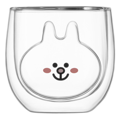 Набір склянок Ardesto Animals 300 мл 2 шт прозорий (AR2630BAR) Вінниця - фото 2