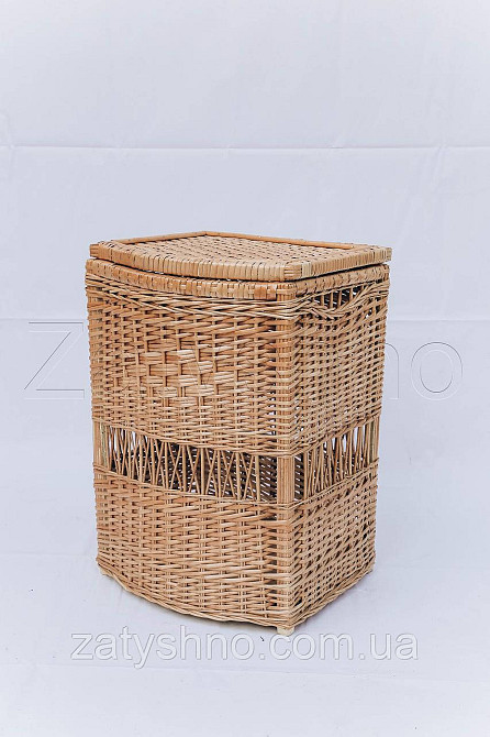 Плетений ящик для зберігання речей Київ - фото 3
