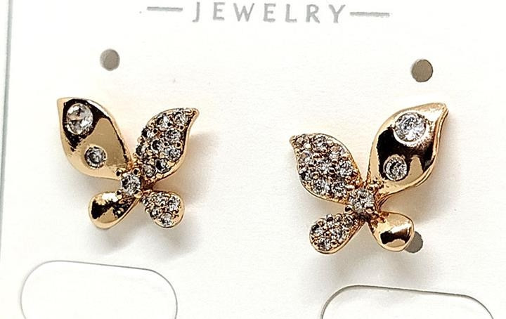 Серьги для девушки трендовые Бабочка Киев - изображение 1
