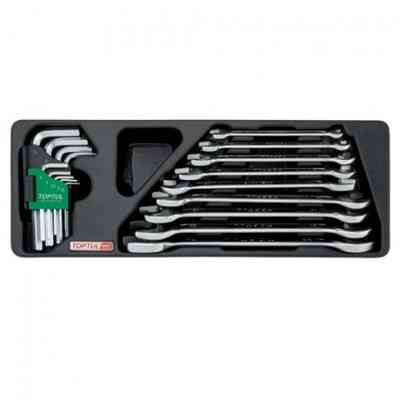 Ключ Toptul ключів комбінований (в ложементі) (GAAT1802) Вінниця