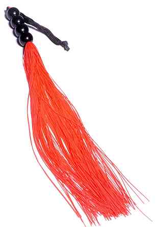 Силиконовый флогер ( длина 37 см ) Fetish Boss Series - Silicone Whip Red 14