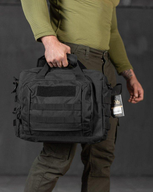Сумка административная тактическая  СКГ black ВТ0530 Одесса - изображение 2