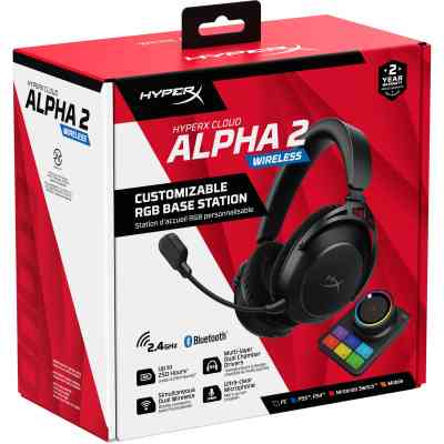 Наушники HyperX Cloud Alpha 2 Wireless Black (AJ5C7AA) Винница