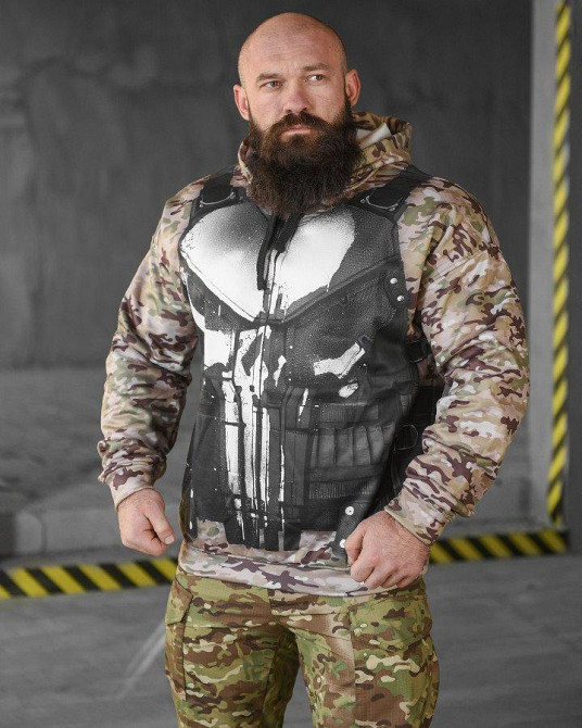 Худі Punisher armor НП4964 Одеса - фото 1