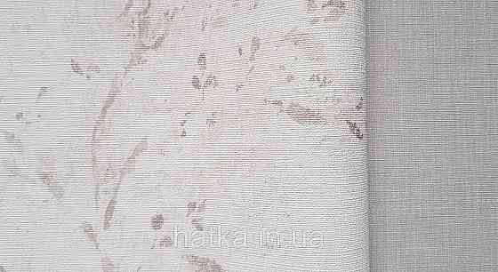 Обои виниловые на флизелине AS creation Della Natura 1.06Х10 листья ветки размытый рисунок бежевые на белом Киев