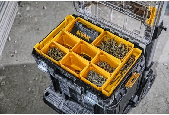 Професійний органайзер TSTAK з прозорою кришкою DeWALT DWST82968-1 Київ