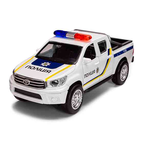 Автомодель - Toyota Hilux Поліція (білий) Дніпро