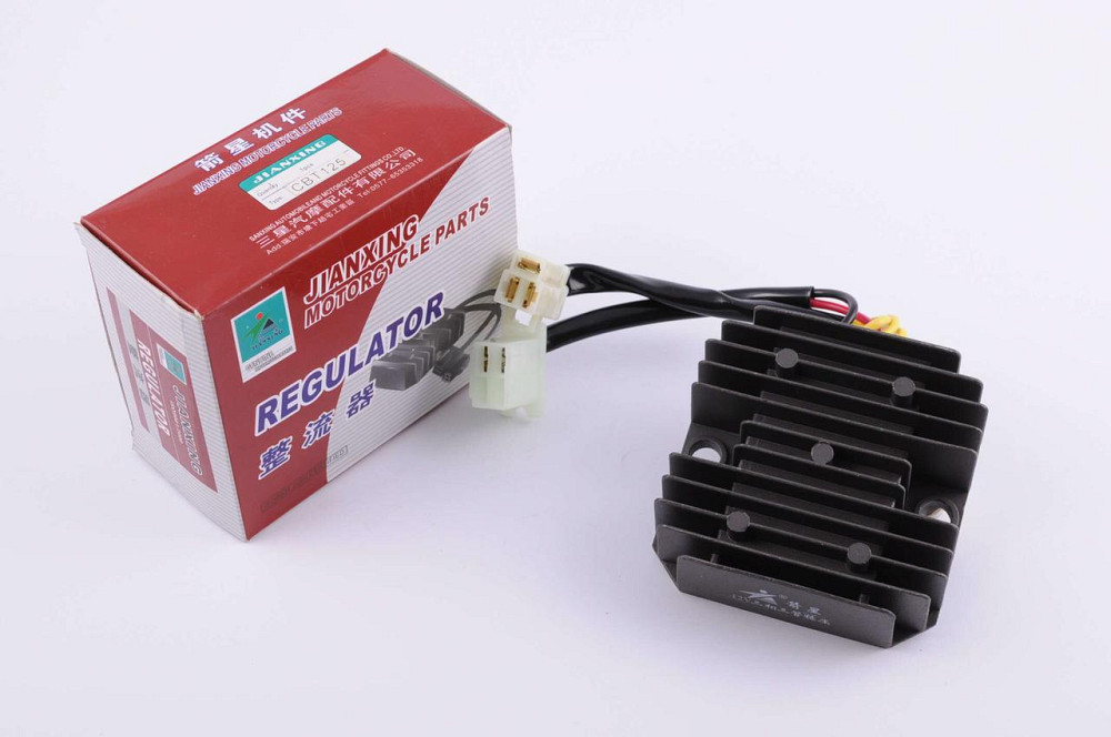 Реле зарядки скутер 4 Т китай 50 (5 проводов 3+2) Мукачево - фото 1