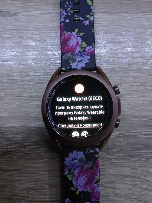 Б/У Смарт часы Samsung Galaxy Watch 3 41 мм, оригинал, AMOLED, GPS, Bluetooth Днепр - изображение 3