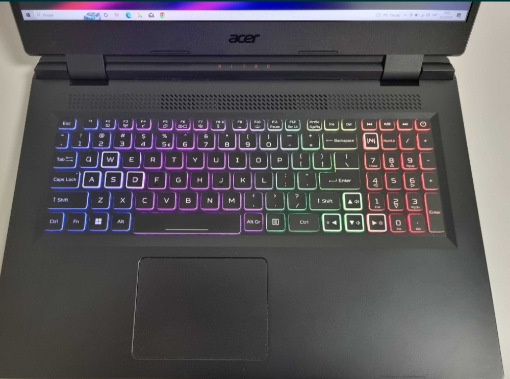 Ноутбук: ASER Nitro 17 R7 6800H/RTX 3060/RAM 16Gb/ SSD 512Gb/144Hz Київ - фото 4