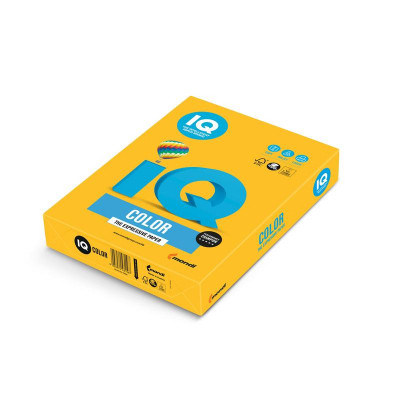 Папір Mondi IQ color А4 intensive, 160g 250sh Sunny yellow (SY40/A4/160/IQ) Вінниця - фото 1