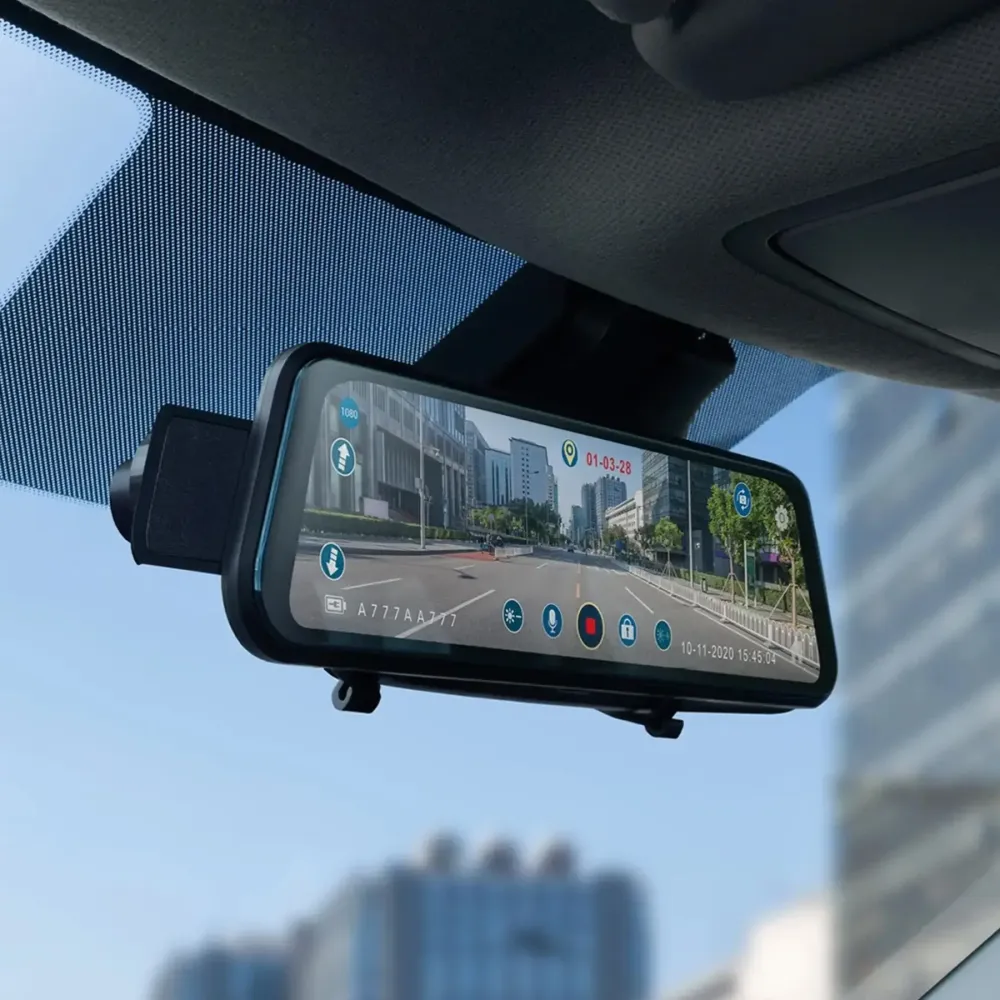Зеркало-видеорегистратор с камерой заднего вида и сенсорным экраном, H02 Коломыя - изображение 1