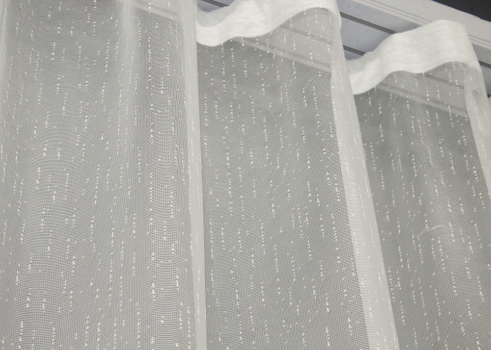 Тюль VR-Textil 1422т Жаккард Кремовый 300х270 см (42-0209) Киев - изображение 7