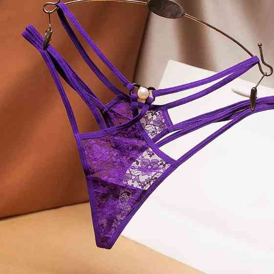 Еротичні стрінги жіночі універсальний фіолетовий Київ